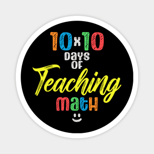 100 Days of Teaching Math Magnet